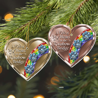 A Piece of My Heart at the Rainbow Bridge, Paw Prints