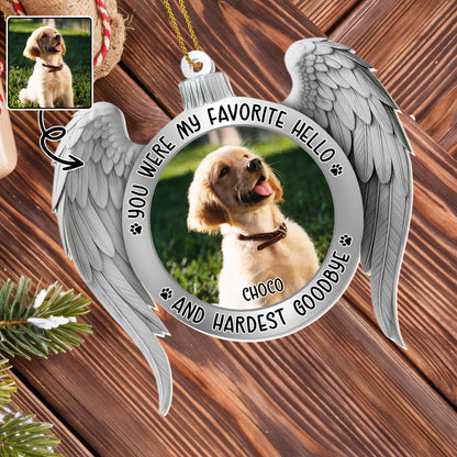 Favorite Hello Hardest Goodbye Dog Wings