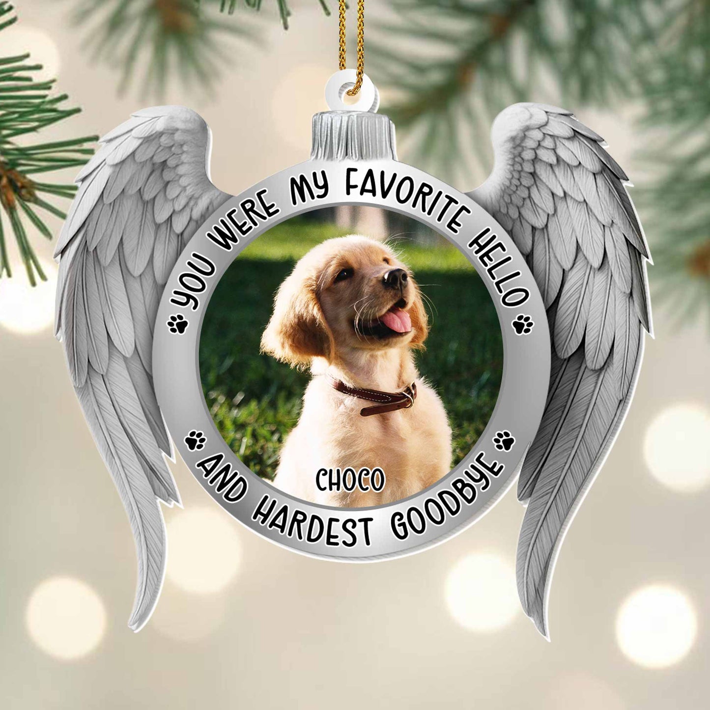 Favorite Hello Hardest Goodbye Dog Wings