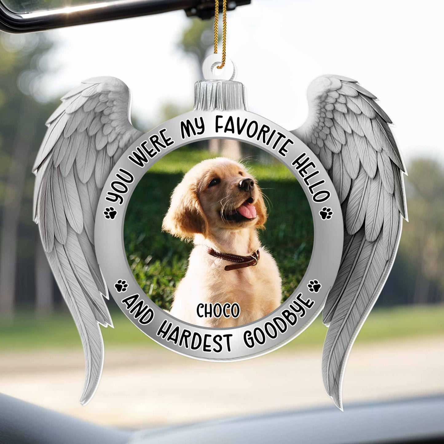 Favorite Hello Hardest Goodbye Dog Wings