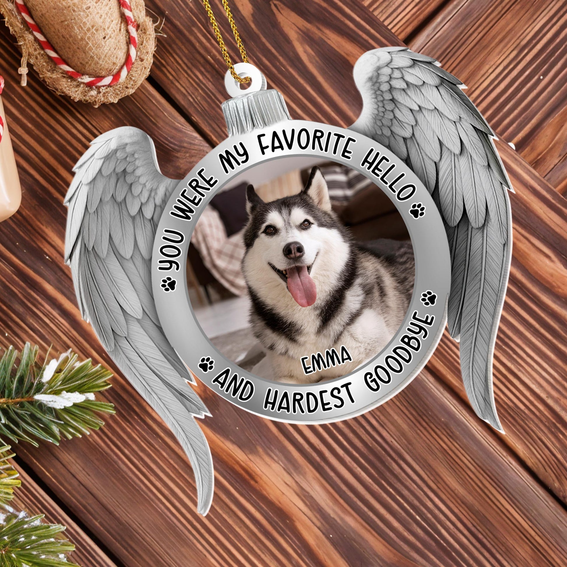 Favorite Hello Hardest Goodbye Dog Wings