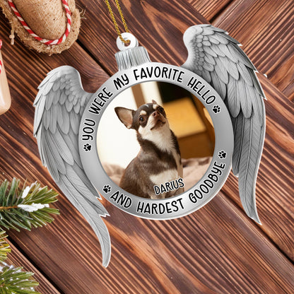 Favorite Hello Hardest Goodbye Dog Wings