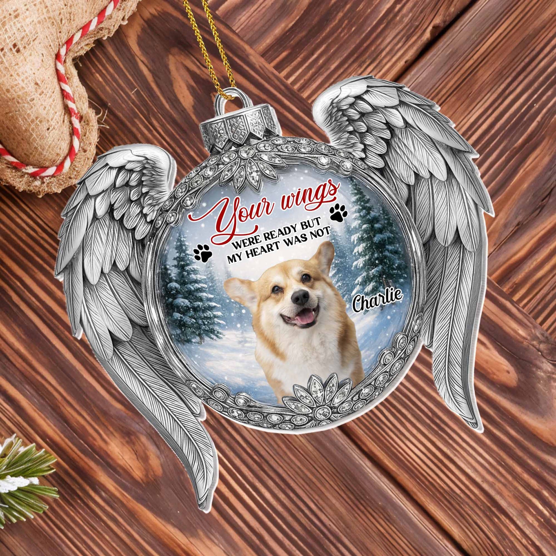 Your Wings Were Ready Angel Wings And Dog Design