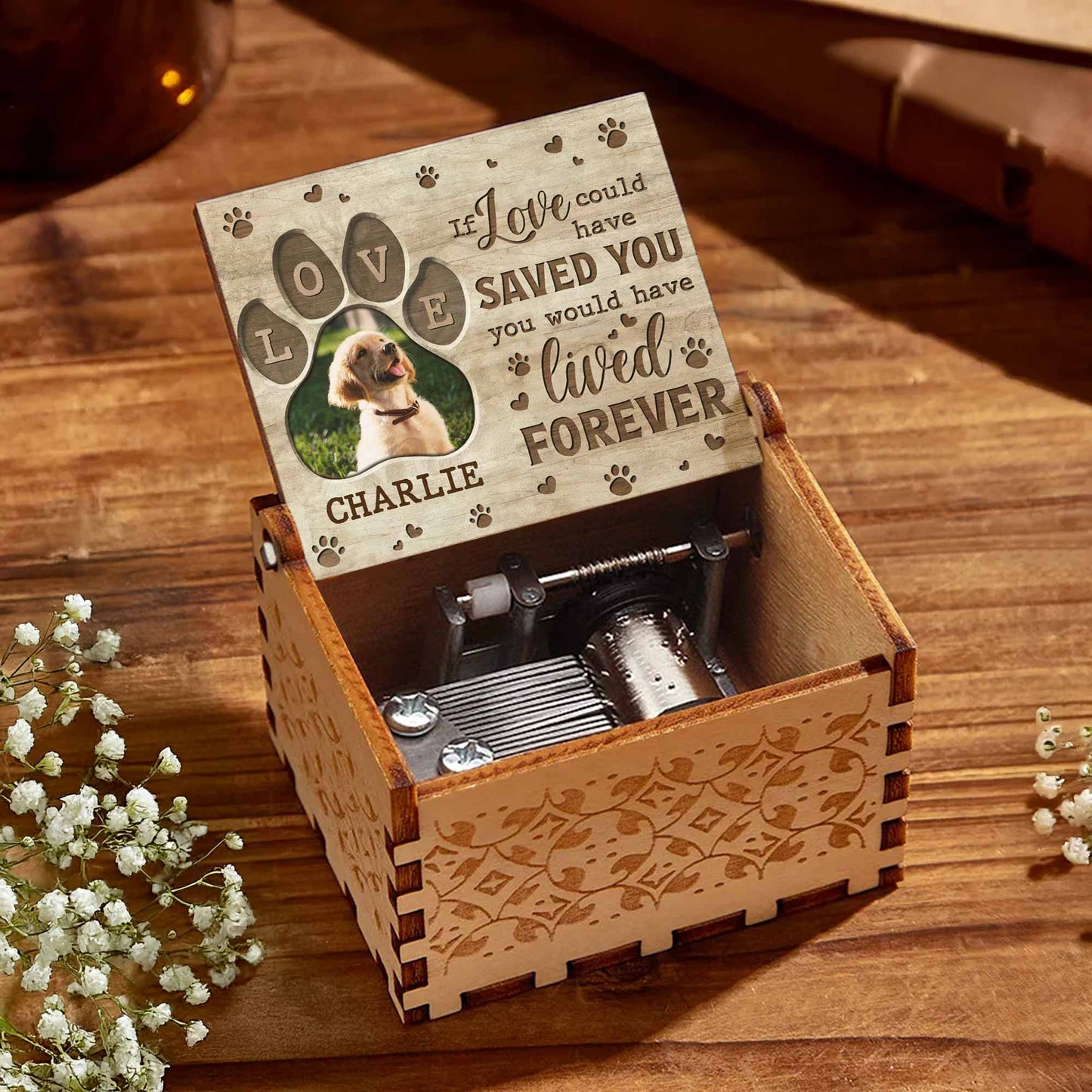 If Love Could Have Saved You, Memorial Dog Music Box