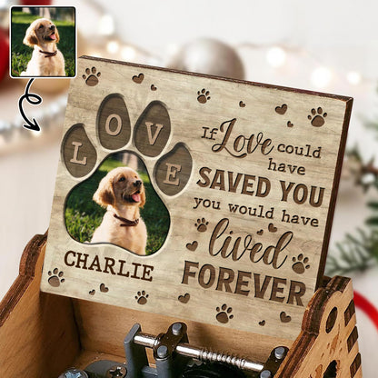 If Love Could Have Saved You, Memorial Dog Music Box