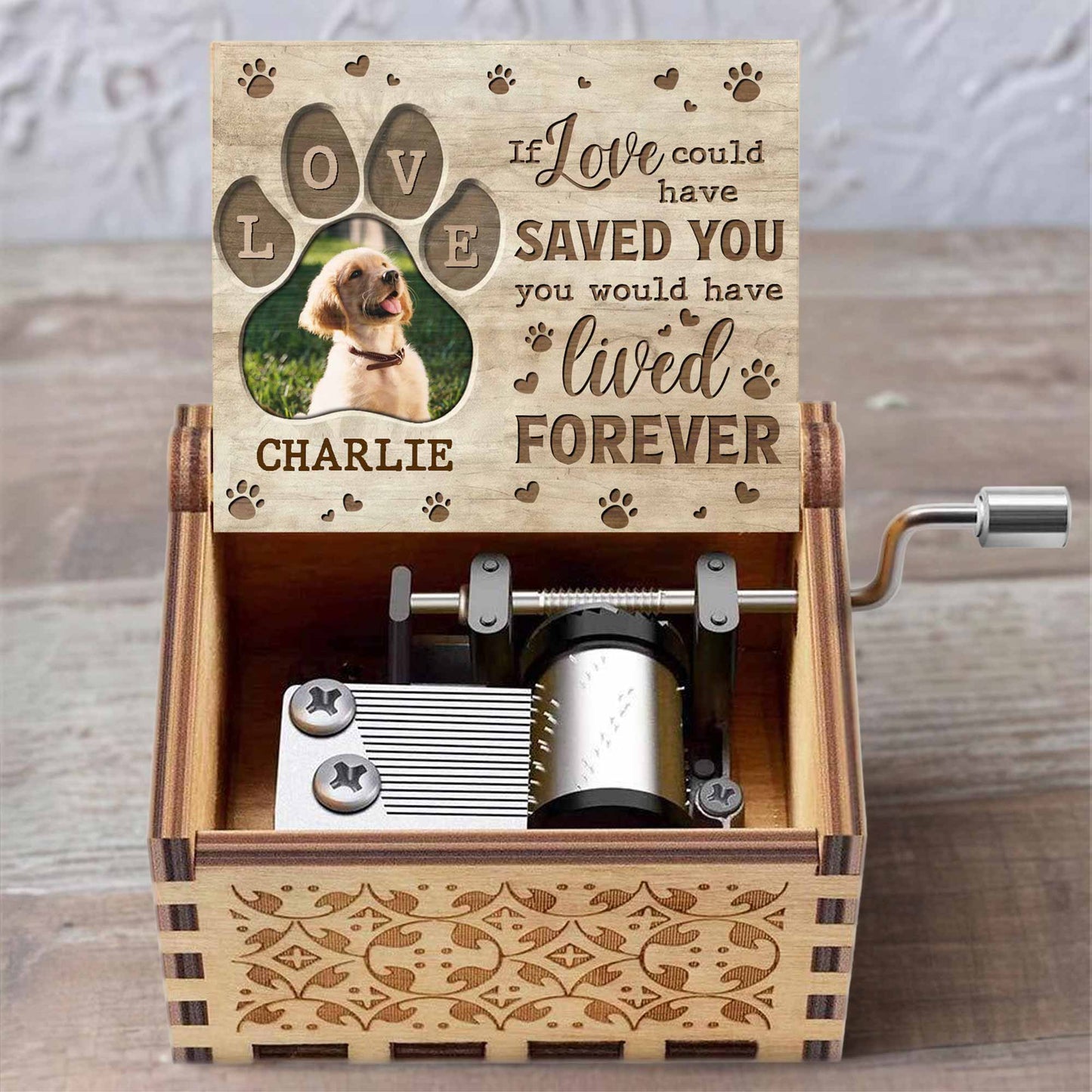 If Love Could Have Saved You, Memorial Dog Music Box