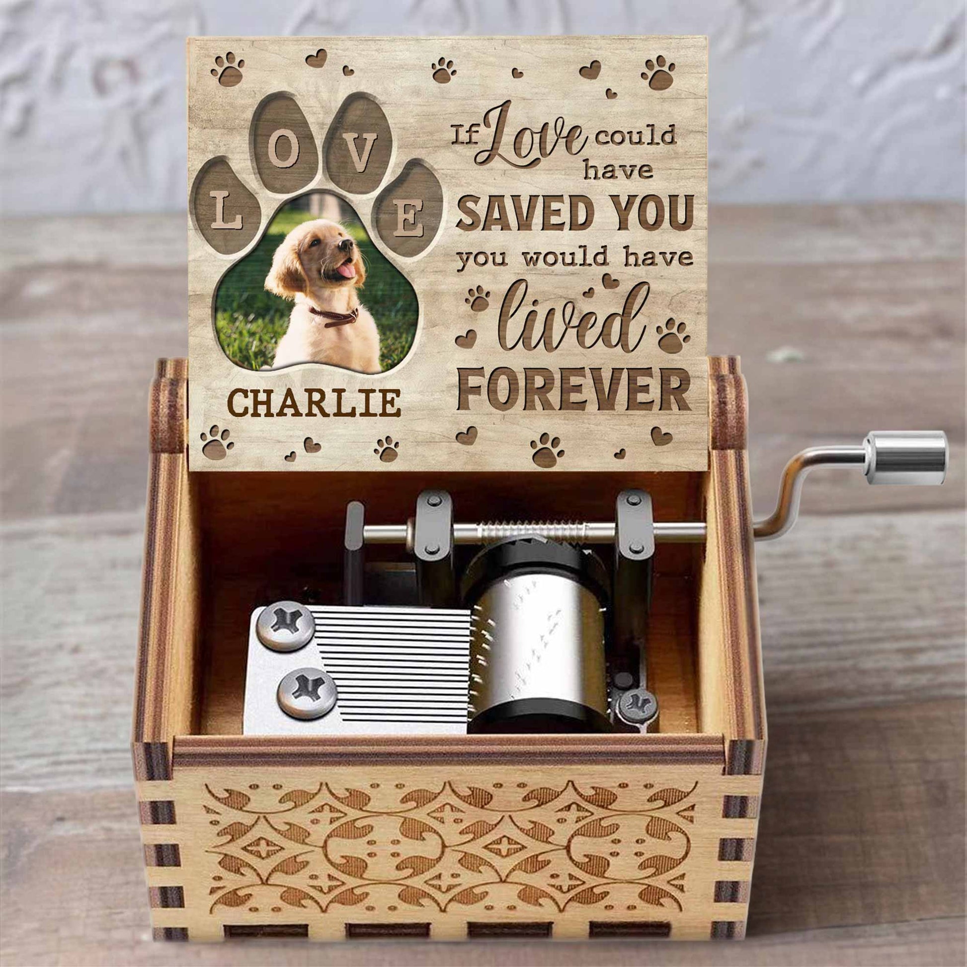 If Love Could Have Saved You, Memorial Dog Music Box