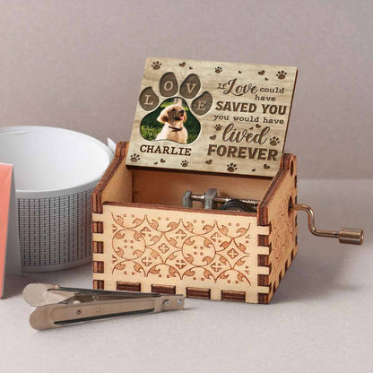 If Love Could Have Saved You, Memorial Dog Music Box