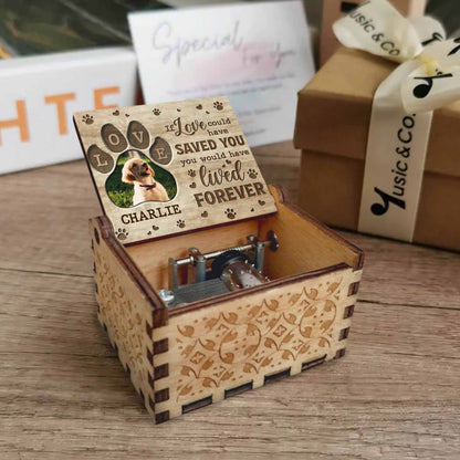 If Love Could Have Saved You, Memorial Dog Music Box