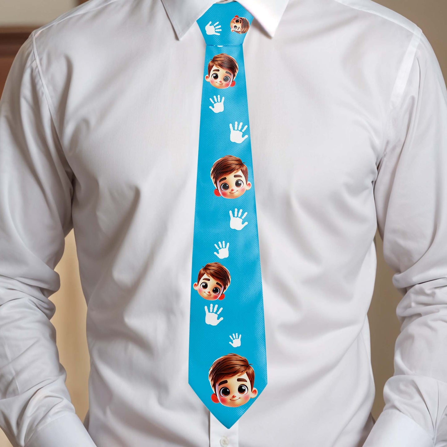 High Five For Being Awesome Custom Tie