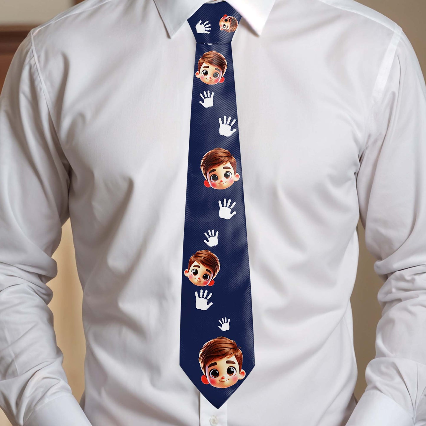 High Five For Being Awesome Custom Tie