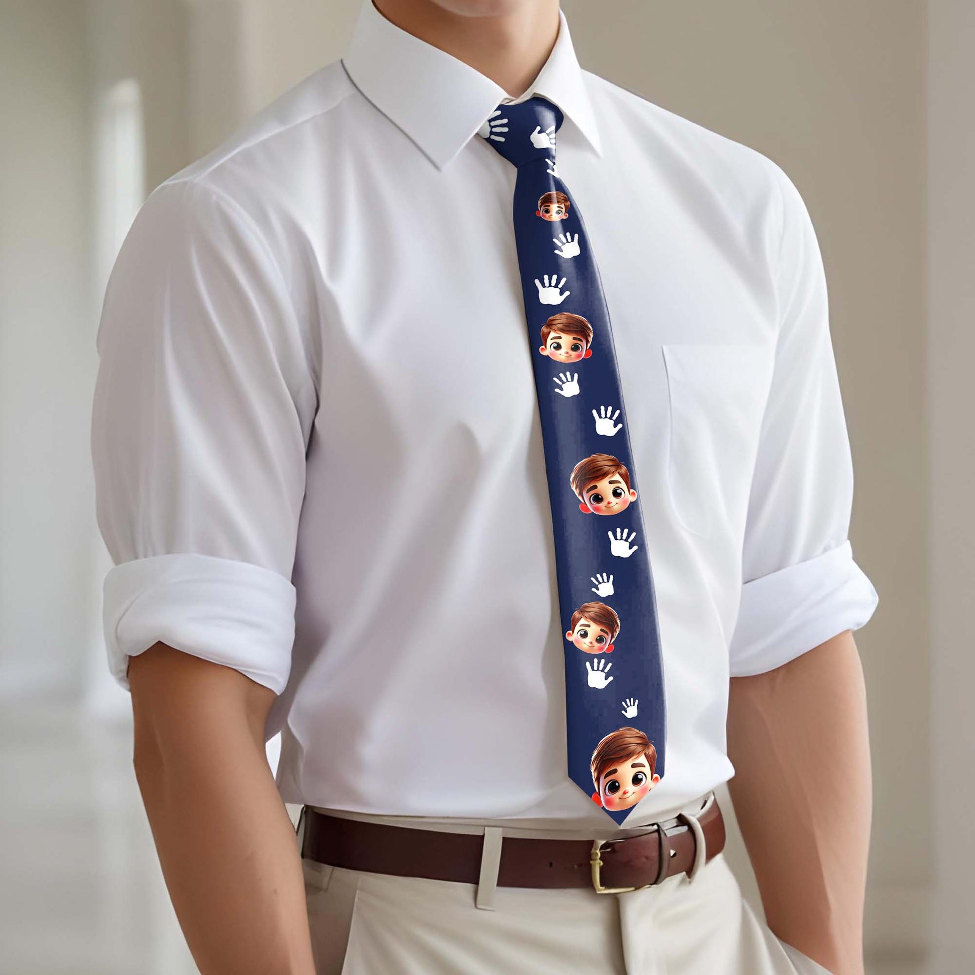 High Five For Being Awesome Custom Tie