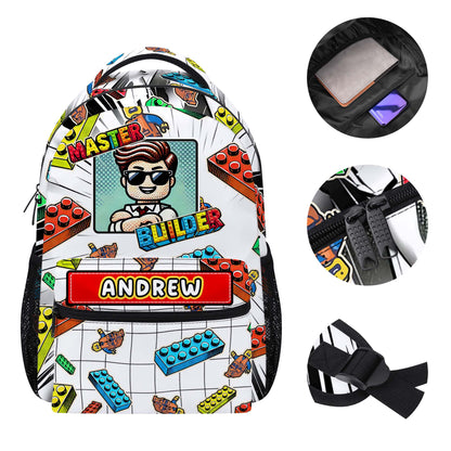 Master Builder - Mochila personalizada personalizada - QCUS030_CB