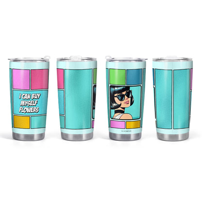 Customize Your Art - Personalized Stainless Steel Tumbler 20oz - QCUSTOM04TB