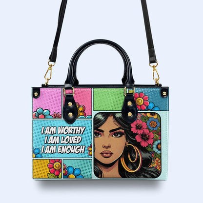 Personalize with Custom Art and Text - Your Signature Leather Handbag - QCUSTOM08