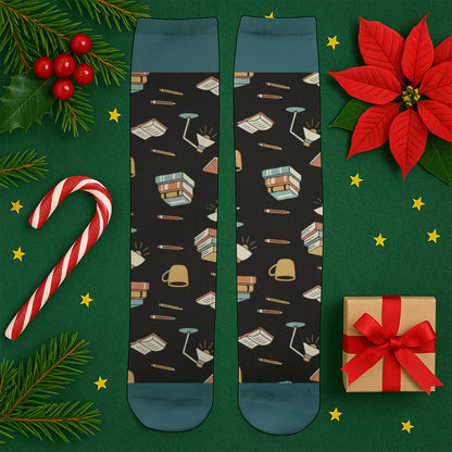 Yes I Really Do Need All These Books Socks - Personalized Crew Socks - READ001_CSOCK