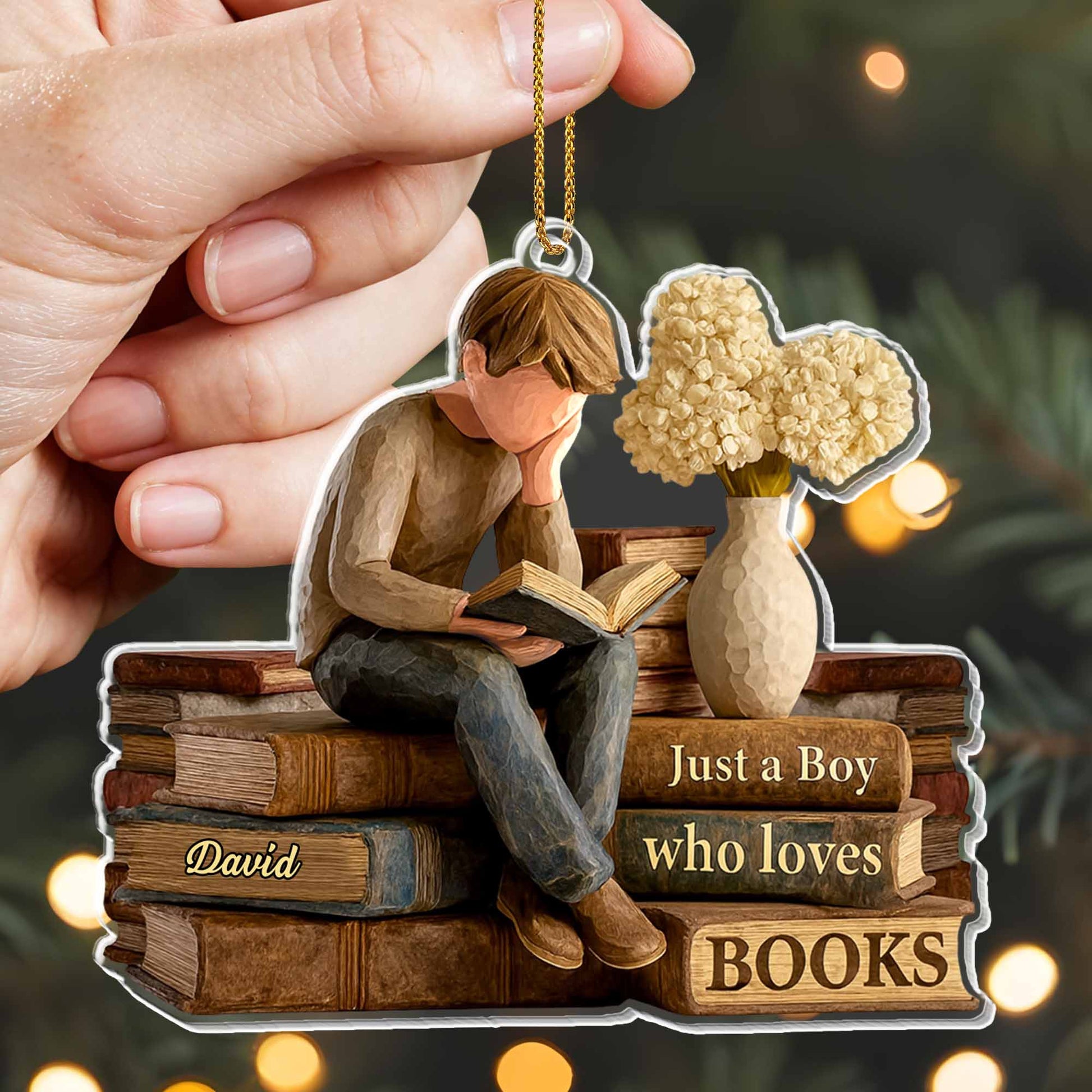 Just A Boy Who Loves Books And Reading