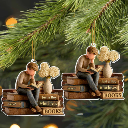 Just A Boy Who Loves Books And Reading