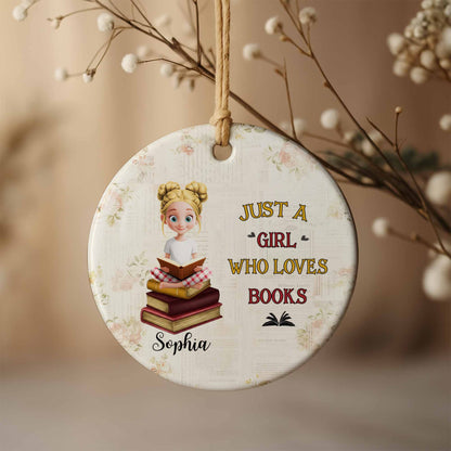 Just A Girl Who Loves Books, Girl With Books