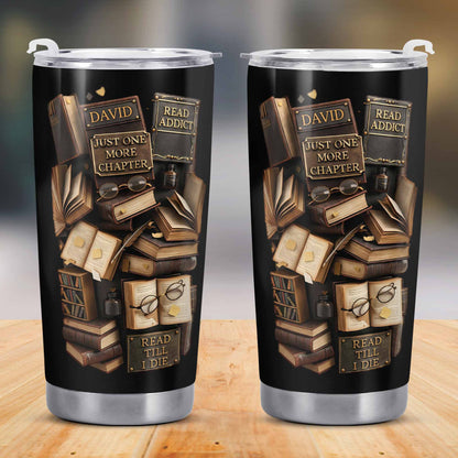 Just One More Chapter Read Addict Vintage Books And Glasses