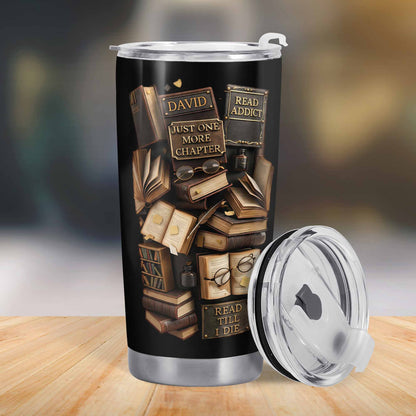 Just One More Chapter Read Addict Vintage Books And Glasses