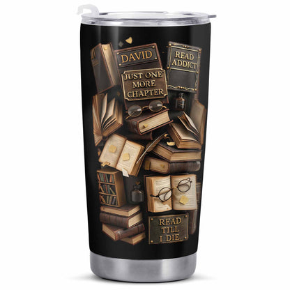 Just One More Chapter Read Addict Vintage Books And Glasses