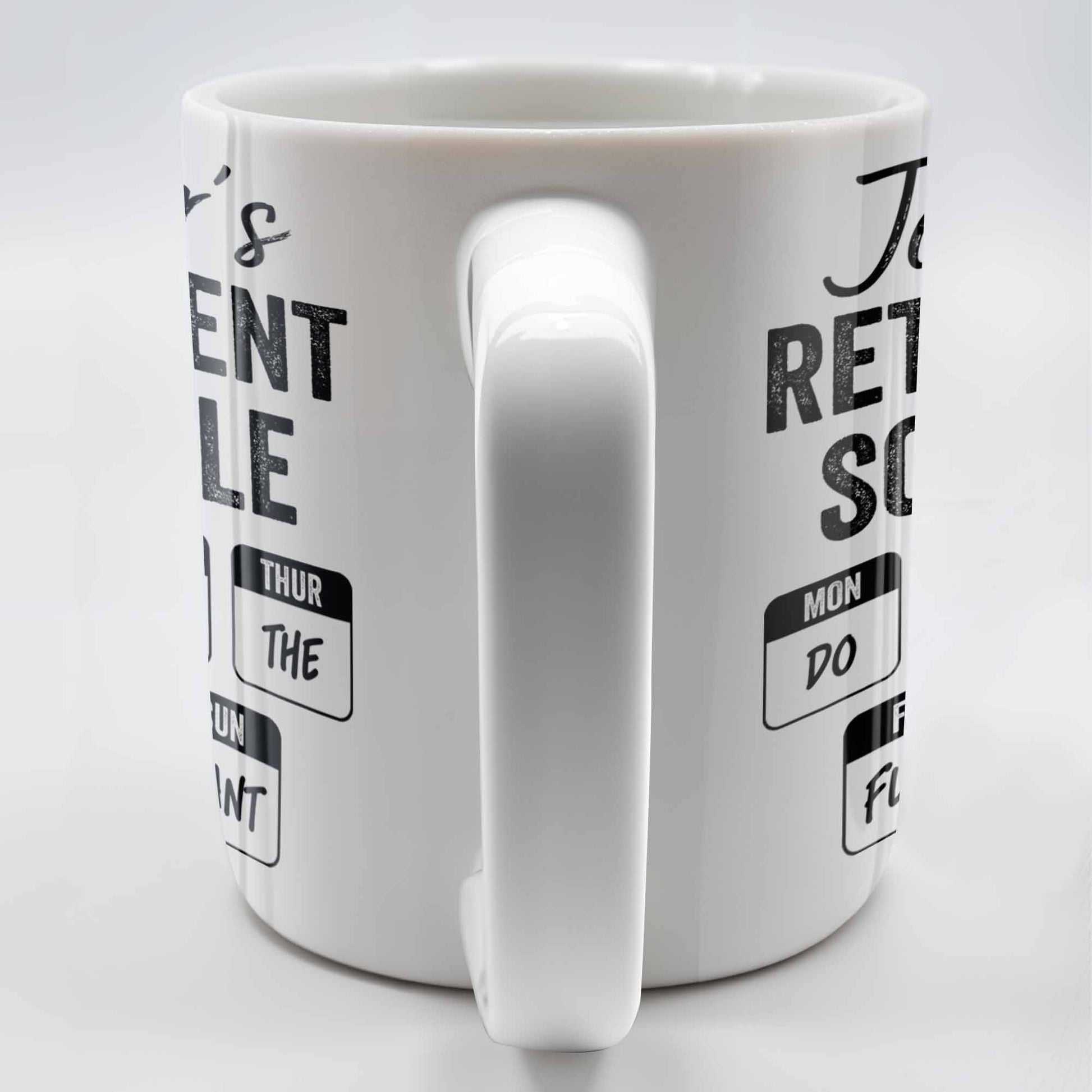 Retirement Schedule Weekly Planner