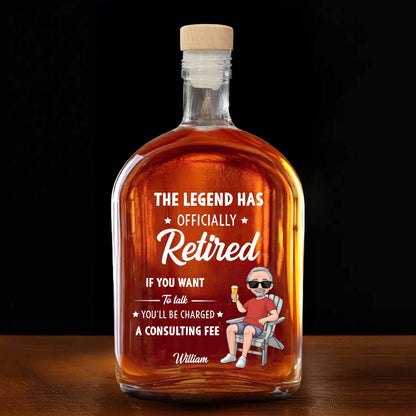 The Legend Has Officially Retired, Chair And Beer Can