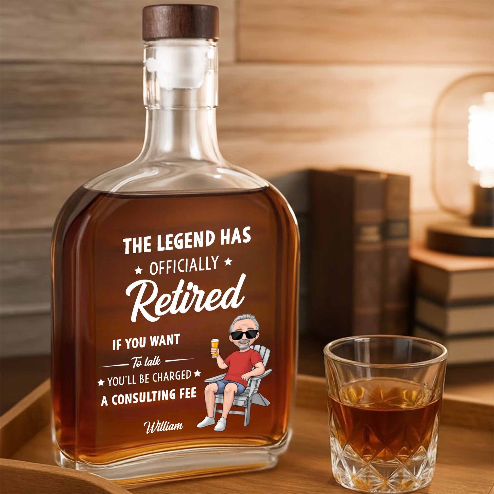 The Legend Has Officially Retired, Chair And Beer Can