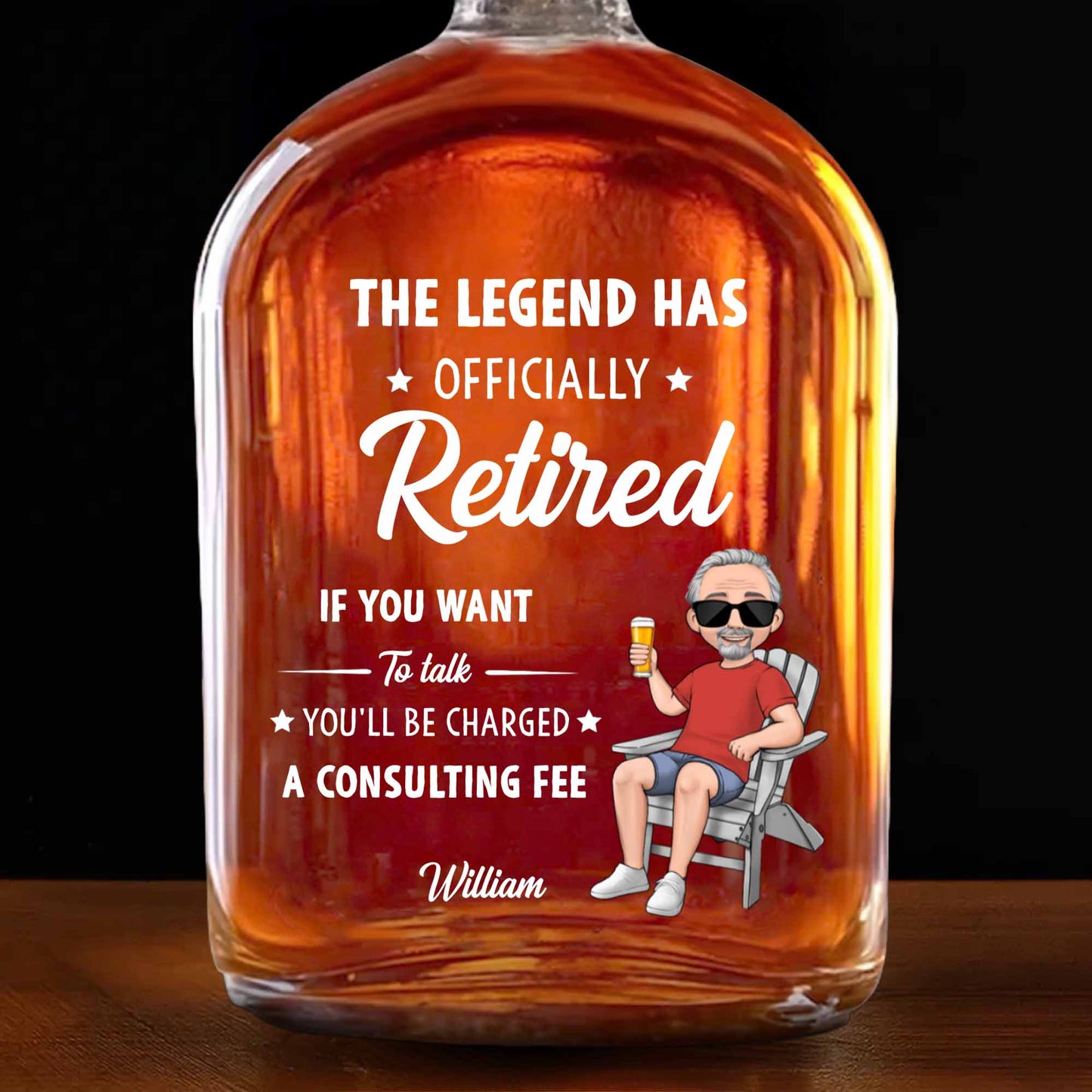 The Legend Has Officially Retired, Chair And Beer Can