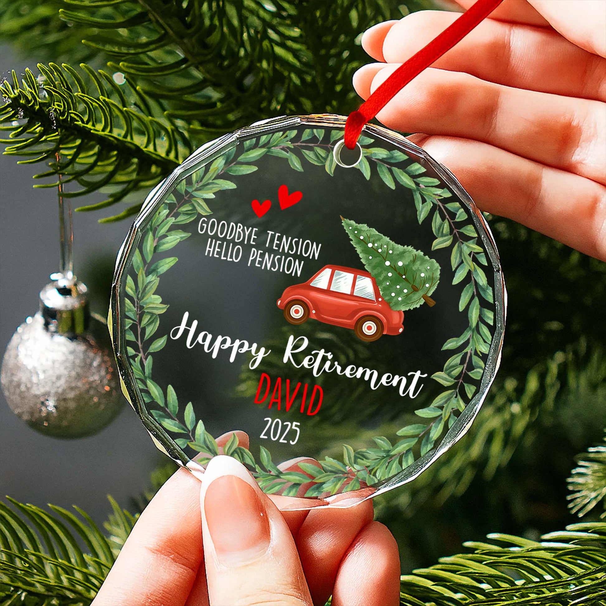 Goodbye Tension Hello Pension, Happy Retirement Decor