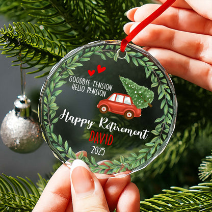 Goodbye Tension Hello Pension, Happy Retirement Decor