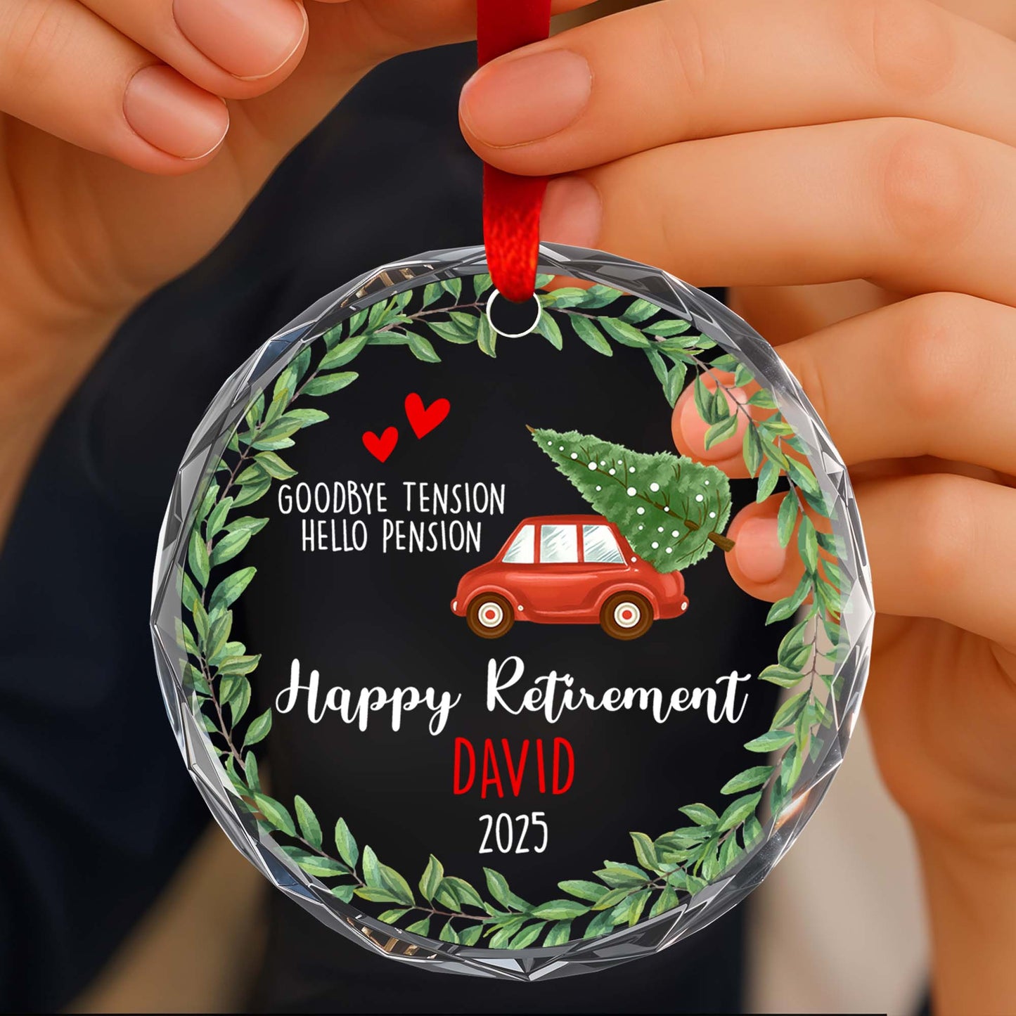 Goodbye Tension Hello Pension, Happy Retirement Decor