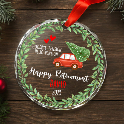 Goodbye Tension Hello Pension, Happy Retirement Decor