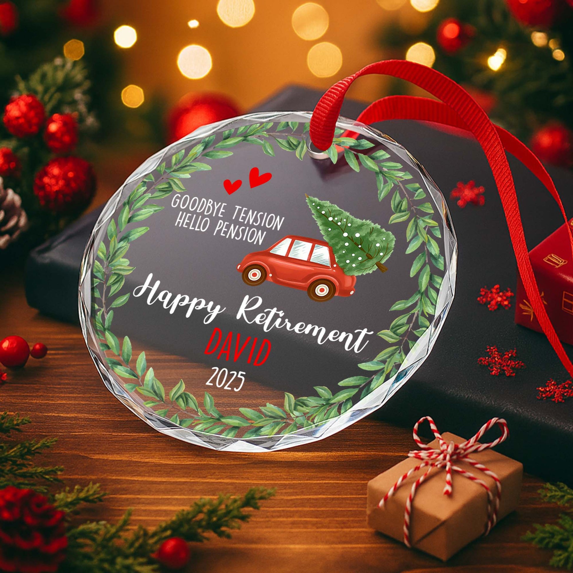 Goodbye Tension Hello Pension, Happy Retirement Decor