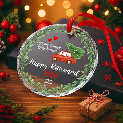 Goodbye Tension Hello Pension, Happy Retirement Decor