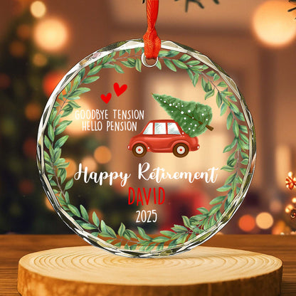 Goodbye Tension Hello Pension, Happy Retirement Decor