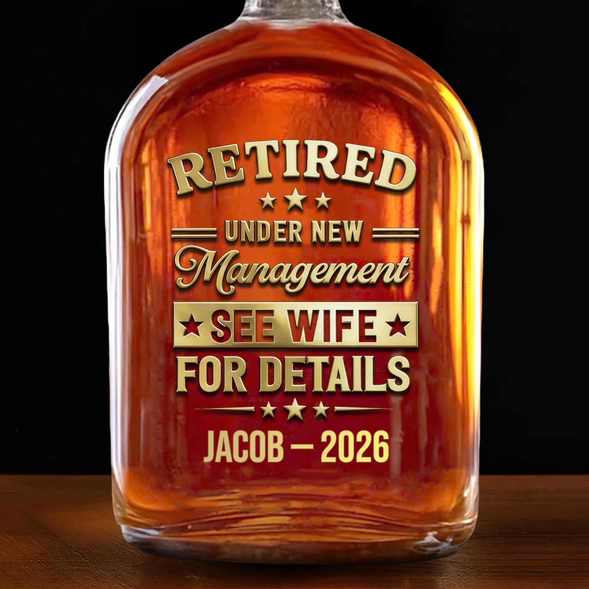 Retired Under New Management See Wife For Details