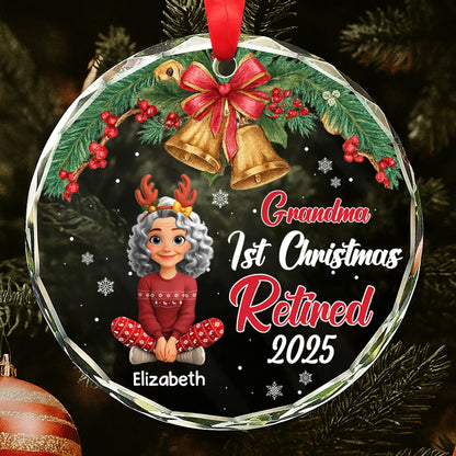 Grandma's 1st Christmas Retired, Christmas Bells and Holly Berries