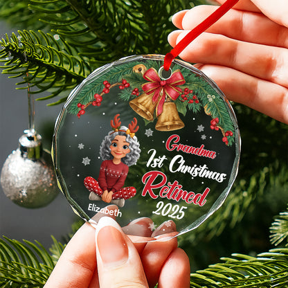 Grandma's 1st Christmas Retired, Christmas Bells and Holly Berries