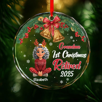 Grandma's 1st Christmas Retired, Christmas Bells and Holly Berries