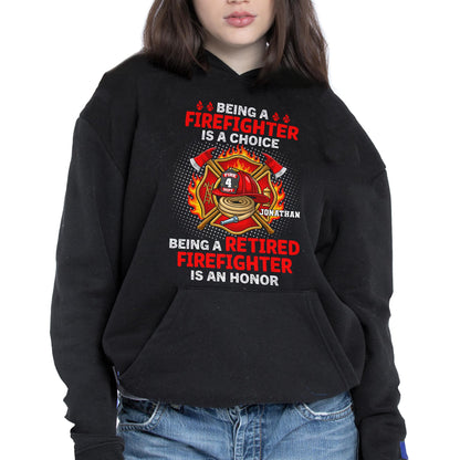 Being A Firefighter Is A Choice, Firefighter Helmet Design