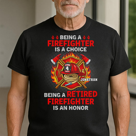 Being A Firefighter Is A Choice, Firefighter Helmet Design