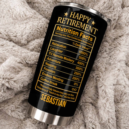 The Legend Has Retired, Happy Retirement Tumbler