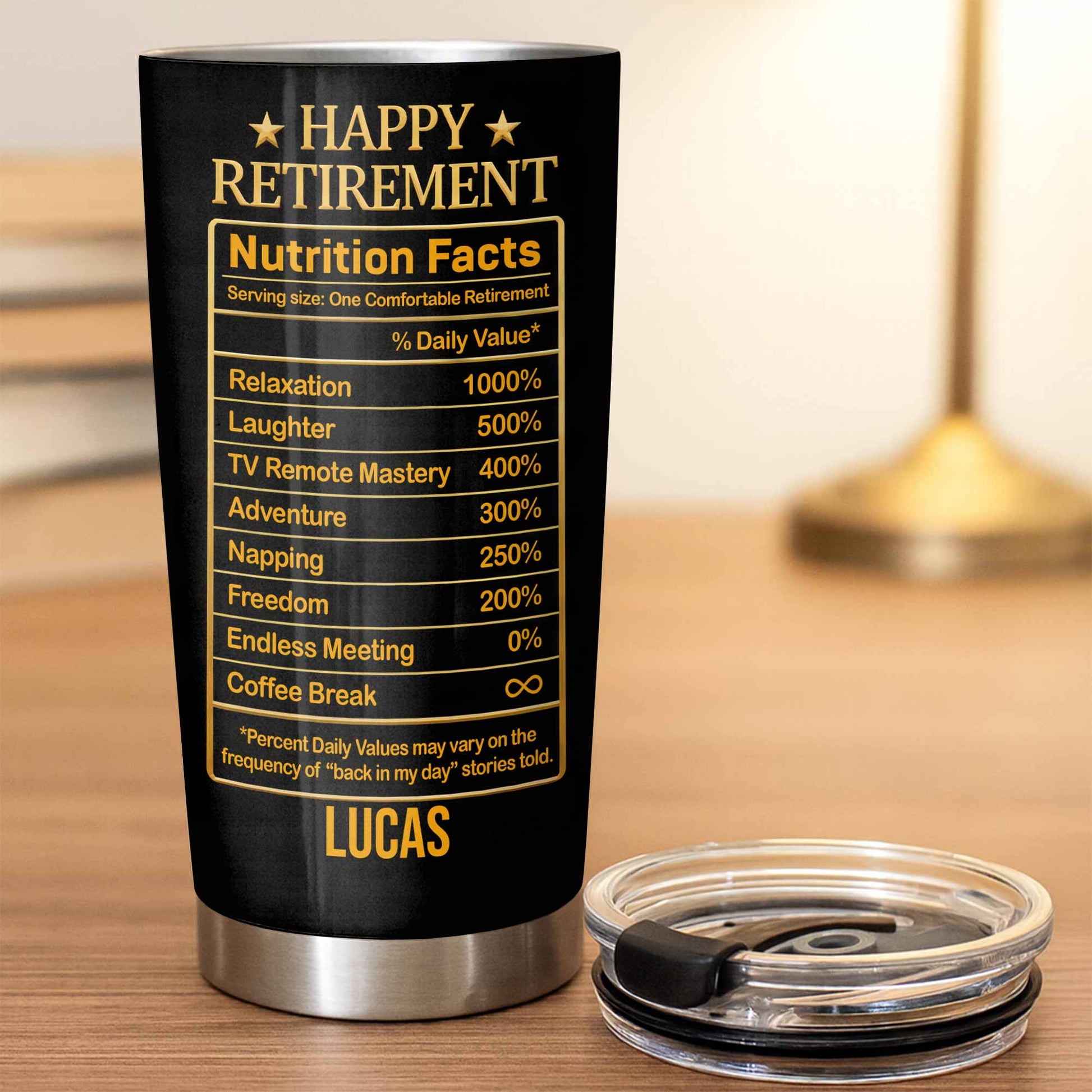 The Legend Has Retired, Happy Retirement Tumbler