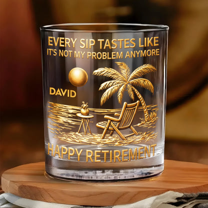 Every Sip Tastes Like It's Not My Problem Anymore Palm Tree Beach