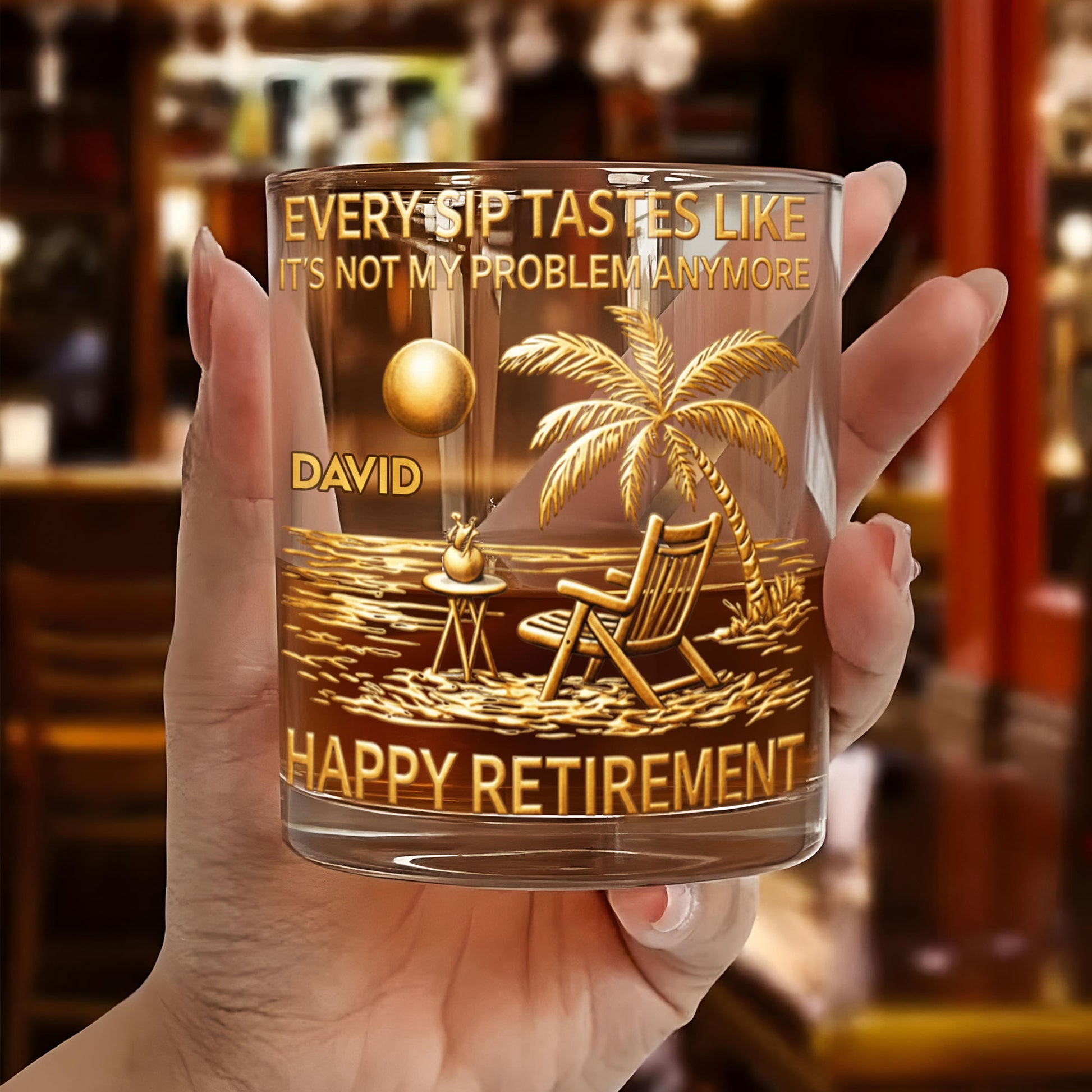 Every Sip Tastes Like It's Not My Problem Anymore Palm Tree Beach