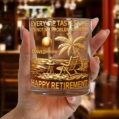 Every Sip Tastes Like It's Not My Problem Anymore Palm Tree Beach