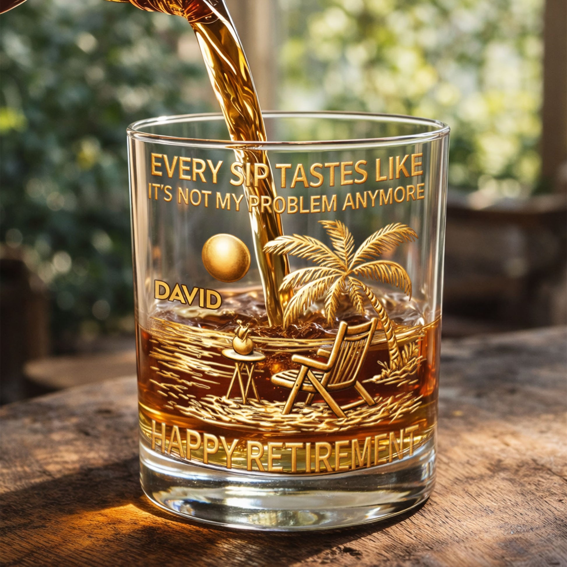 Every Sip Tastes Like It's Not My Problem Anymore Palm Tree Beach