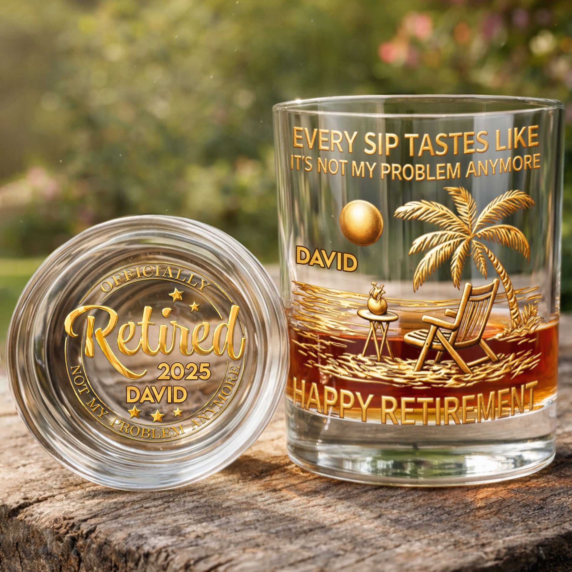 Every Sip Tastes Like It's Not My Problem Anymore Palm Tree Beach